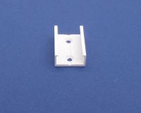Straight Butt Connector White for 1707  Aluminium profile