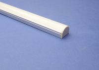 Led Aluminium 2 metre profile Semi Clear Lid