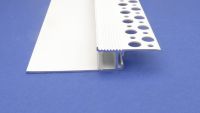 Small Shadow Gap Plaster in Profile For Led Strip 3 metre recessed