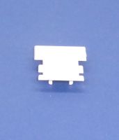 End cap White blank For 2626 profile