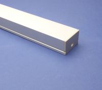 Led Aluminium 995mm Flat profile Frosted Lid