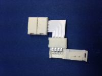 Led strip RGB corner connector