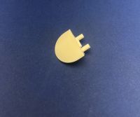 End caps For White 2206 profile Pair 