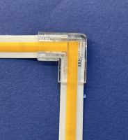 Led strip 10mm COB single colour corner connector  