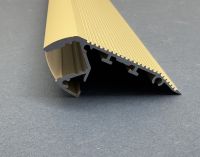 LED Aluminium 2m Stair Nose Profile Frosted Lid