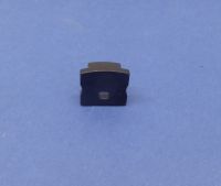 Black End Cap With Hole For 1714 Flat profile  