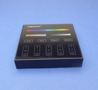 Black Battery Powered Wireless Wall Controller for RGBCCT LED Strip