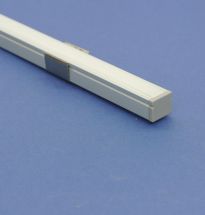 Led Aluminium 2 metre profile Frosted Lid   
