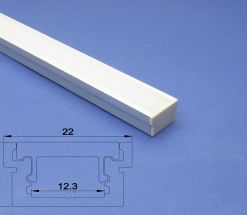 Led Aluminium Profile 2m For Recessed Floor  