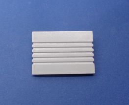 Led Aluminium 2 metre Flat profile Frosted Lid 