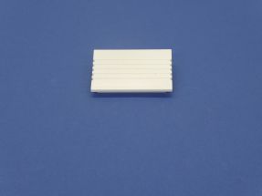 End cap blank White For 5035 Flat profile  