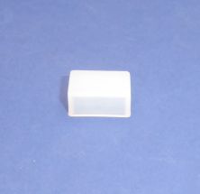 End cap blank for 10 x18 silicon profile