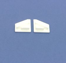 Led Aluminium 2m Corner profile White Clear    