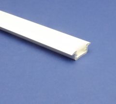 Led Aluminium 2m Recess Profile White Clear Lid 