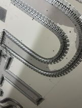 Plaster in Side Bendable LED Profile 3 metre Recessed