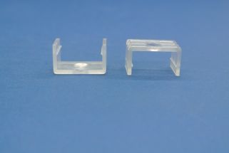 Led Aluminium 2 metre profile Clear Lid 