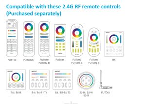 5 IN 1 LED CONTROLLER ZIGBEE 3.0 + 2.4G