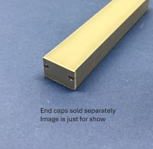 LED Aluminium 3m Floor profile Frosted Lid