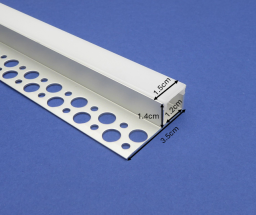 LED Tile or Plaster-in Edge 2.5m 