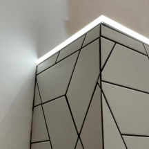 Led Aluminium Profile 2m For Tiled Edge 