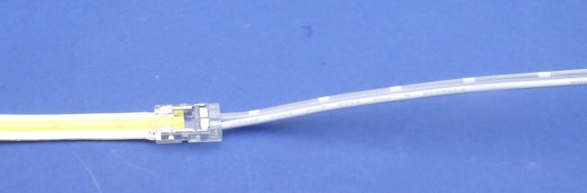 Led Strip 8mm single colour COB 150mm input connector