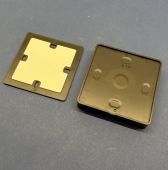 Black Battery powered single zone RGBCCT Wall controller