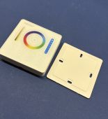 Battery powered single zone RGBCCT Wall controller 