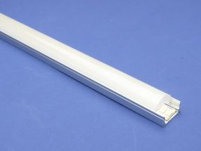 Led Aluminium 2 metre profile Clear Lid   