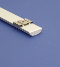 Led Aluminium 2m Bendable Profile Clear Lid   