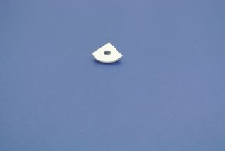 Led Aluminium 2 metre Corner profile Opal Lid    