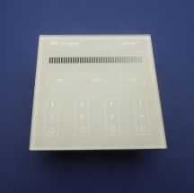 Wall controller for 12 and 24 volt single colour led strip