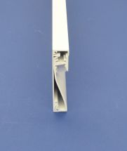 Led Aluminium White Profile 2m For Skirting 